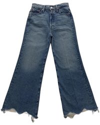 Mother - Jeans > wide jeans - Lyst