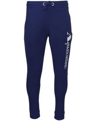 Aquascutum - Pantaloni da ginnastica in cotone sportivo con elastico in vita - Lyst