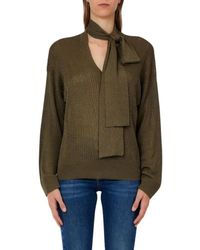 Liu Jo - V-Neck Knitwear - Lyst