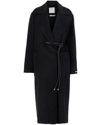 Sportmax - Jassen ,Zwart ,Zwarte Jassen Abate Collectie - Lyst