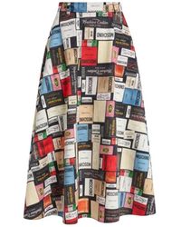 Moschino - Rok Van Katoen Gabardine Met Print - Lyst
