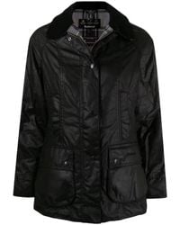 Barbour - Gewaxte Jas Met Ruitvoering - Lyst