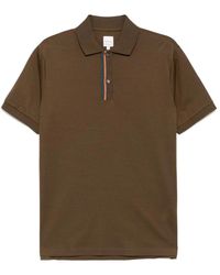 Paul Smith - Tops ,Bruin ,Polo Shirt Met Korte Mouwen - Lyst