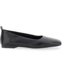 Vagabond Shoemakers - Zapatos planos de cuero negro delia - Lyst