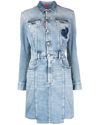 DSquared² - Shirt Dresses - Lyst