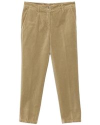 Aspesi - Slim-Fit Trousers - Lyst