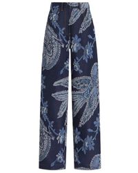 Etro - Wide Trousers - Lyst