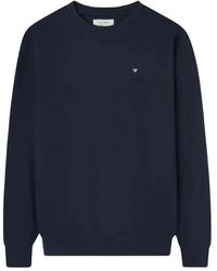 Silbon - Hoodies & Sweatvesten ,Blauw ,Katoen Club Saint-Tropez Sweatshirt - Lyst