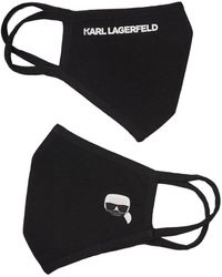 Karl Lagerfeld Pack 2 ikonik k/protect masches - Nero