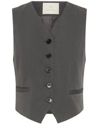 Kaffe - Vests - Lyst