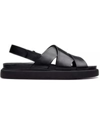 Clarks - Flat Sandals - Lyst