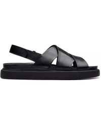 Clarks - Schoenen ,Zwart ,Leer Aristella Sun Sandaal - Lyst
