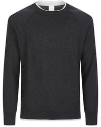 Eleventy - Round-Neck Knitwear - Lyst