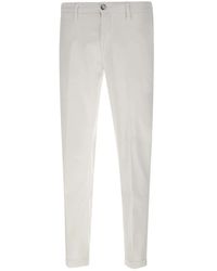 Re-hash - Broeken ,Wit ,Katoen Mucha Chinos - Lyst
