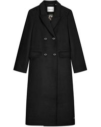 FABIENNE CHAPOT - Jassen ,Zwart ,Wol Sophia Coat - Lyst