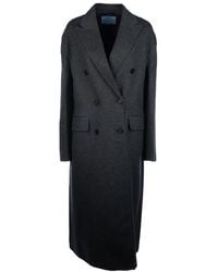Prada - Double-Breasted Coats - Lyst
