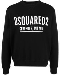 DSquared² - Sudadera con logo estampado - Lyst