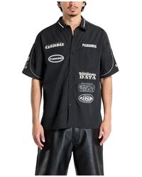 Pleasures - Terror Button Up Shirt - Lyst