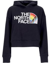 The North Face - Pride Pullover Hoodie Zwart - Lyst
