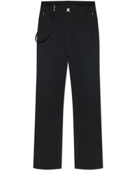 Courreges - Straight Trousers - Lyst