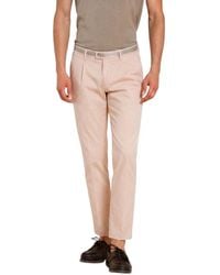 Mason's - Broeken ,Roze ,Katoen Torino 1 Pinces Chino - Lyst