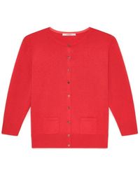 Maliparmi - Truien & Vesten ,Rood ,Katoen Colours Of The World Cardigan - Lyst