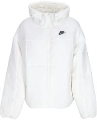 Nike - Doudoune Femme W Essential Thermic Classic Puffer Voile/Noir - Lyst