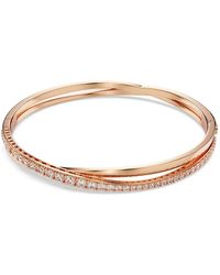 Swarovski - Accessoires ,Roze ,Hyperbola Armband - Lyst