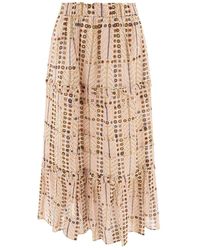 Isabel Marant - Stijlvolle Katoenen Rok - Lyst