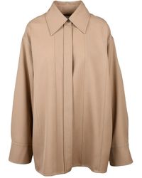 Jil Sander - Overhemden ,Wol Camicia Over - Lyst