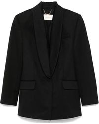 Zimmermann - Blazer Con Scollo A Scialle - Lyst