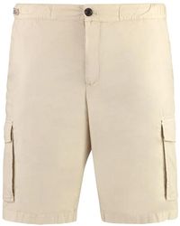 Paul & Shark - Korte Broeken ,Katoen Cargo Bermuda Shorts - Lyst