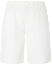 Maison Kitsuné - Denim Shorts - Lyst