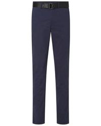 Calvin Klein - Moderne twill slim chino blau - Lyst