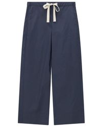 Max Mara - Argento Wide Broeken - Lyst