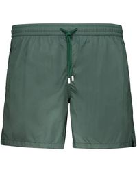Fedeli - Badmode ,Groen ,Polyester Madeira Zwemshorts - Lyst