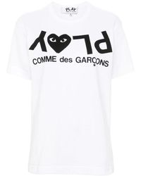 Comme des Garçons - Comme Des Garcons T-Shirts En Polo's Wit - Lyst