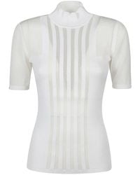 Elisabetta Franchi - Rollkragenpullover - Lyst