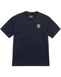 Blauer - Tops ,Blauw ,T-Shirts - Lyst