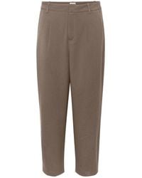 Kaffe - Cropped Trousers - Lyst