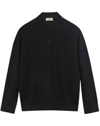 BITE STUDIOS - Polo-Neck Strickpullover Mit Cut-Out - Lyst