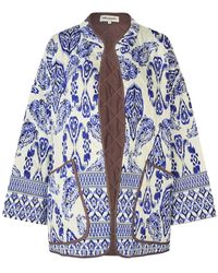 Lolly's Laundry - Jassen ,Veelkleurig ,Blauwe Jas Ls 20 - Lyst