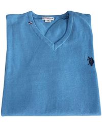 U.S. POLO ASSN. - V-Neck Knitwear - Lyst