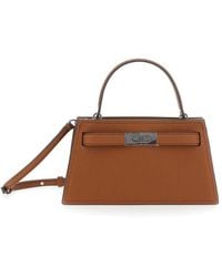 Tory Burch - Braune Taschen Petit Lee Radziwill - Lyst