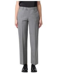 PT01 - Broeken ,Grijs ,Lichtgrijze Stijlvolle Broek - Lyst