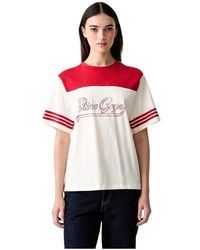 Stine Goya - Tops ,Katoen T-Shirt Met Korte Mouwen - Lyst