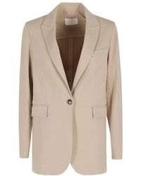 Circolo 1901 - Jassen ,Leer Blazer Fleece - Lyst