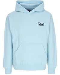 Propaganda - Hoodies & Sweatvesten ,Blauw ,Katoen Sugar Hoodie Langemouw Sweatshirt - Lyst