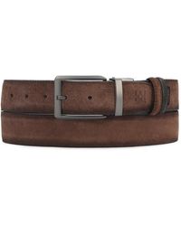 Kazar - Accessoires ,Bruin ,Leer Twee-Zijdige Riem - Lyst