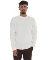 BOSS - Round-Neck Knitwear - Lyst